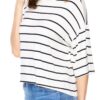 Stripe Print Top UJ1050 - Image 3