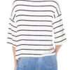 Stripe Print Top UJ1050 - Image 2