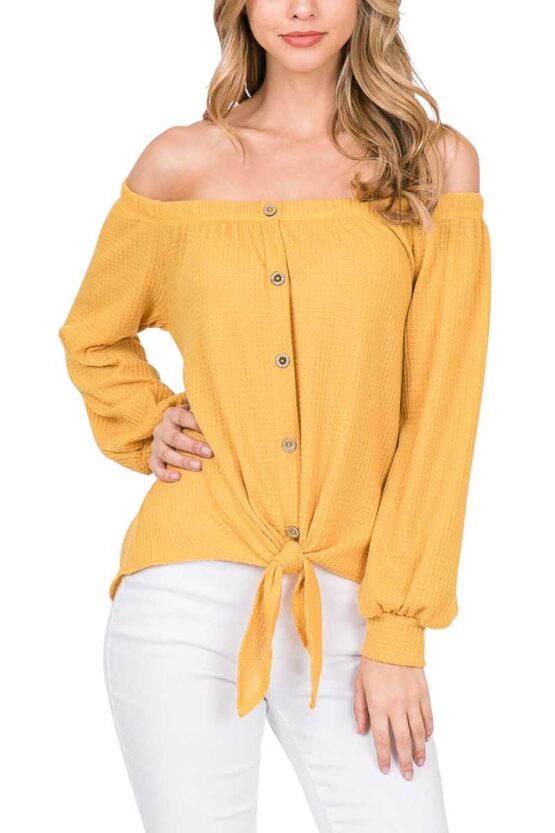 Top With Front-tie 1550